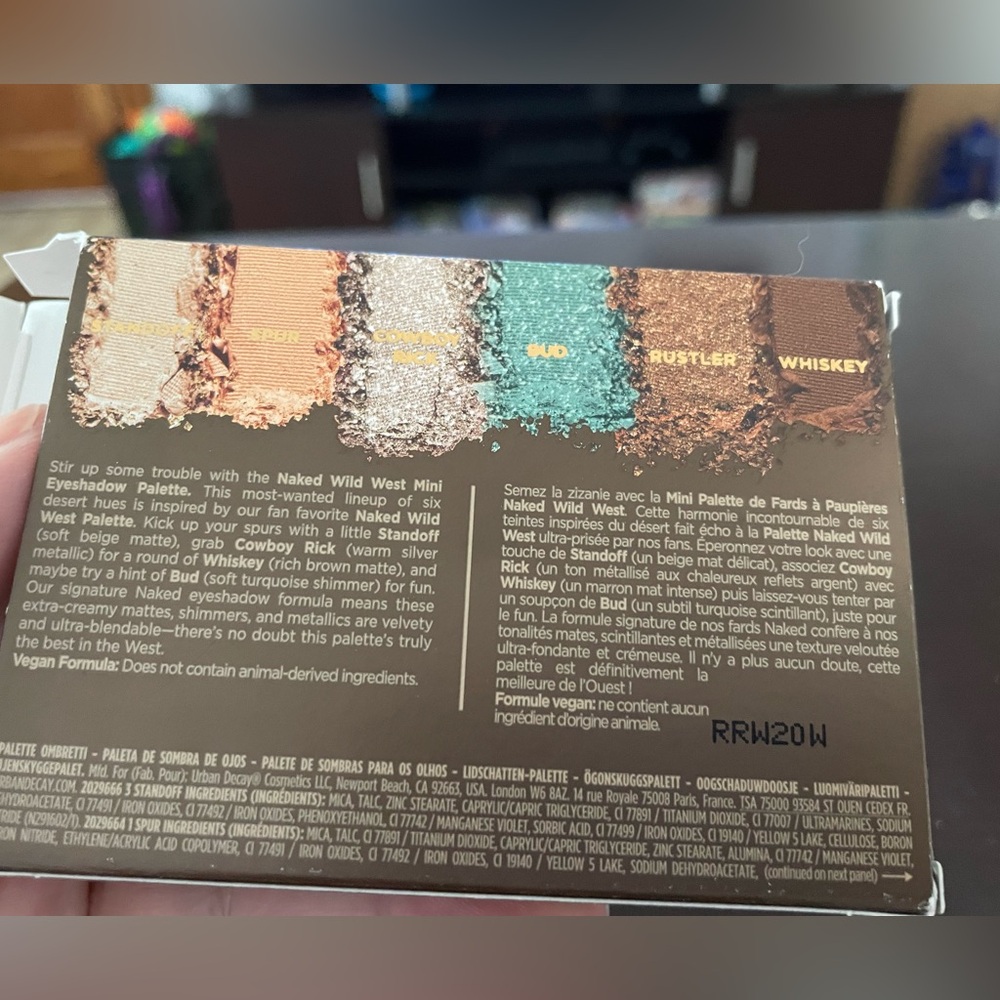 Urban Decay - UD - Mini Naked Western Eyeshadow Pallette - Picture 3 of 5